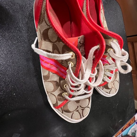 Coach Folly size 8.5 sneakers - Picture 12 of 12